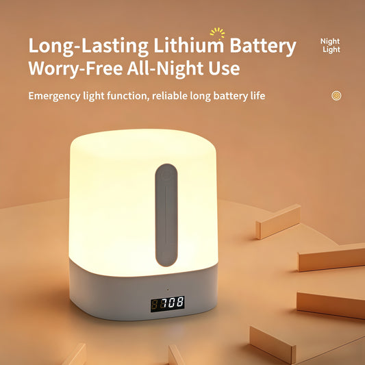 Remote Control Small Night Light Rechargeable Desk Lamp Bedroom Bedside Touch Lamp for Baby Feeding Eye Protection Moonlight Sleep Lamp New Model